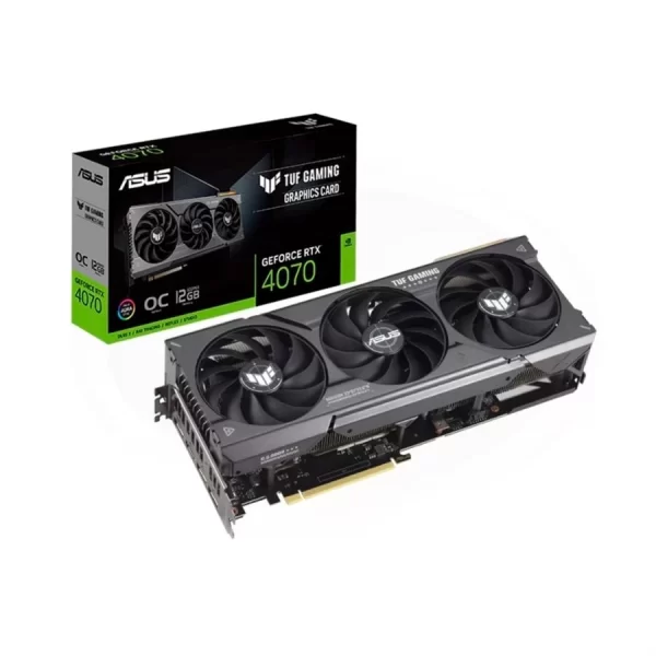 Placa De Video Rtx 4070 Asus Tuf Gaming 12Gb