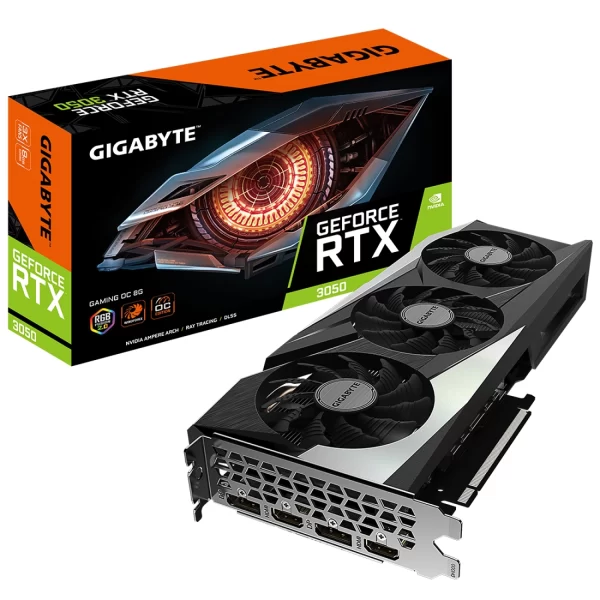Placa De Video Gigabyte Rtx 3050 Gddr6 8G Pci-E