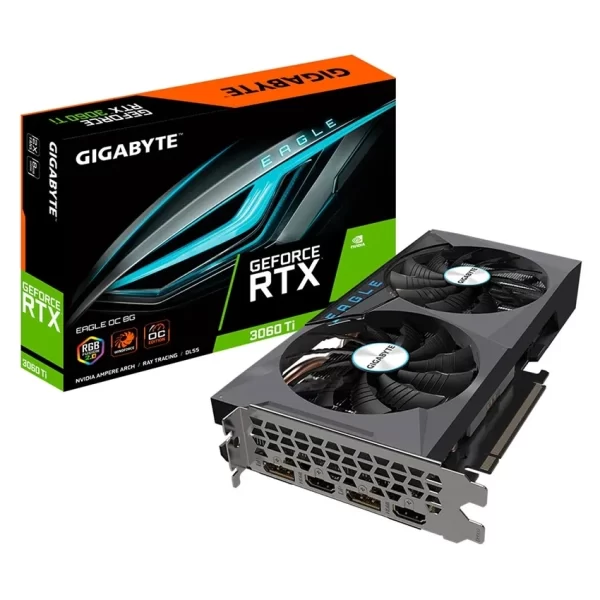 Placa De Video Gigabyte Rtx 3060Ti Eagle Oc 8Gd