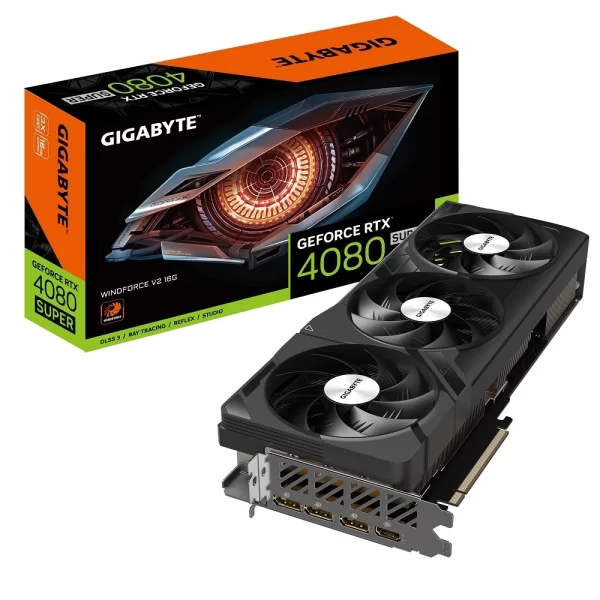Placa De Video Gigabyte Rtx 4080 Super Windforce V2 16Gb