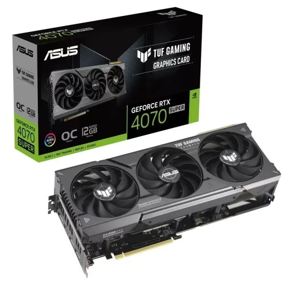 Placa De Video Asus Tuf Rtx 4070 Super Oc 12Gb