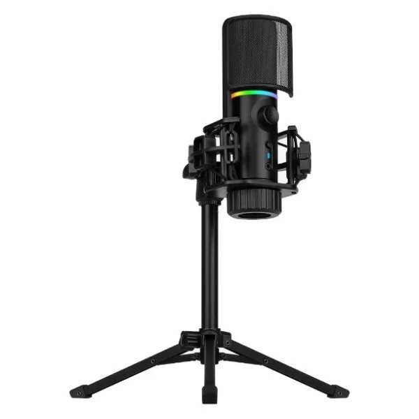 Microfono Streamplify Mic-48-Rgb-Tp-Bk -Incluye Tripode-  (B
