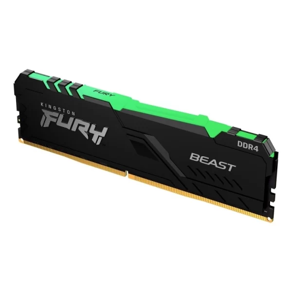 Memoria Ddr4 16Gb Kingston 2666Mhz Cl16 Fury Beast Rgb