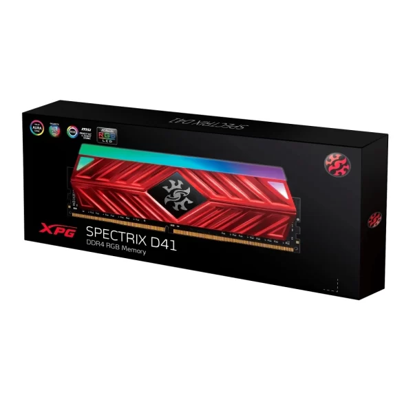 Memoria Ddr4 8Gb Adata Xpg 3200Mhz Spectrix D41 Rgb