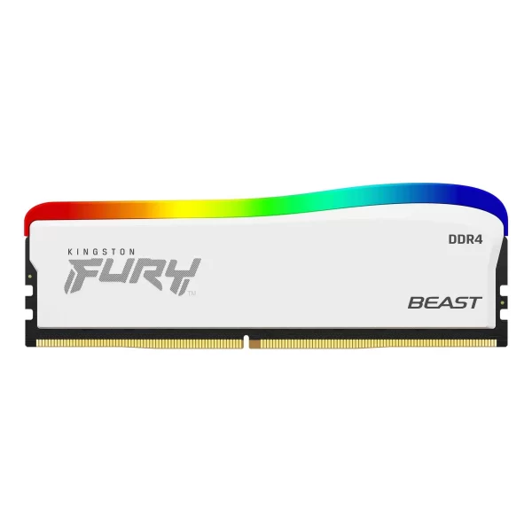 Memoria Ddr4 16Gb 3200 Kingston Hyperx Fury White Rgb