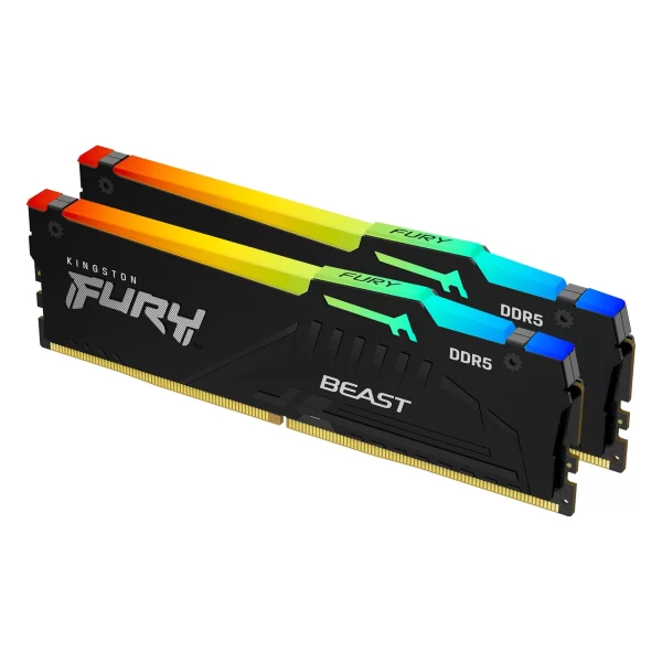 Memoria Ddr5 16Gb 4800Mhz Kingston Fury Beast Rgb