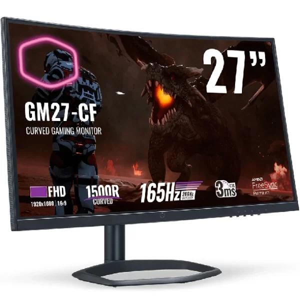 Monitor Cooler Master Gm27-Cf Curvo 27 165Hz