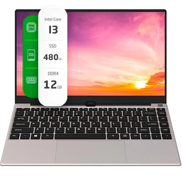 Notebook Nsx Omicron I3 12Gb Ssd500 Free