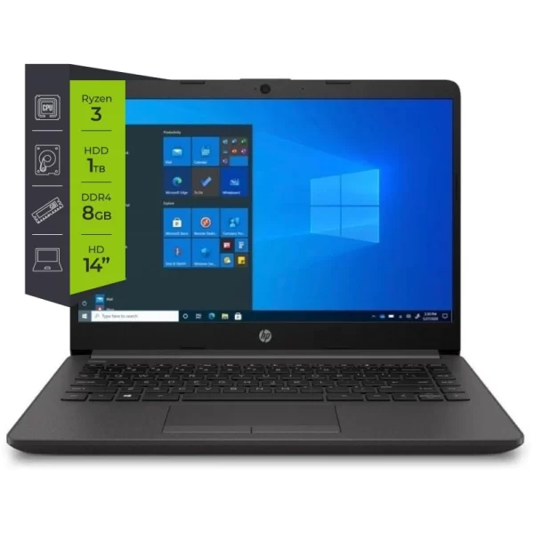 Notebook Hp 245 G8 Ryzen 3 5300U 8Gb 1Tb 14' Freedos