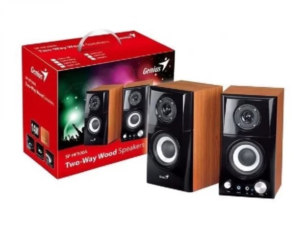 Parlante Genius Sp-2.0 Hf500A Madera - Imagen 2