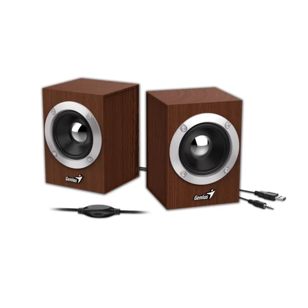 Parlante Sp-Hf280 Usb 6W Wood