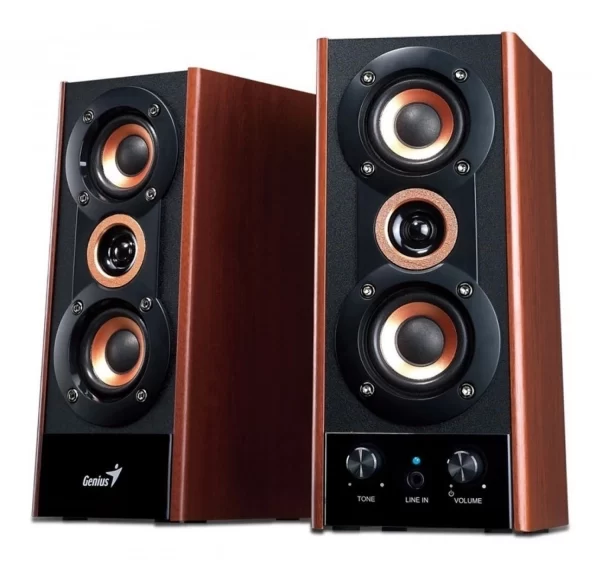 Parlante Genius Sp-2.0 Hf800A Ii Madera