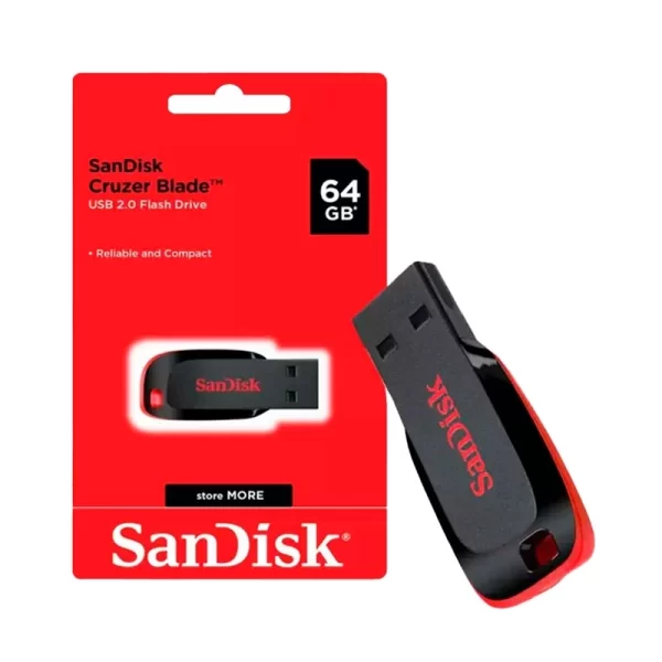 Pendrive Cruzer Blade 64Gb