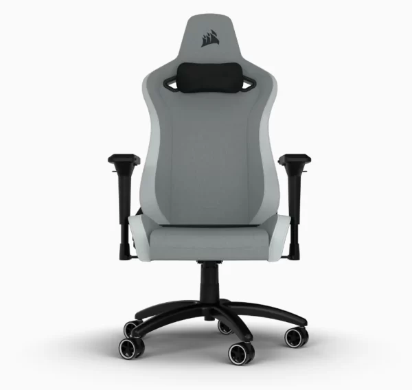 Silla Gamer Corsair Tc200 Tela Gris/Blanco