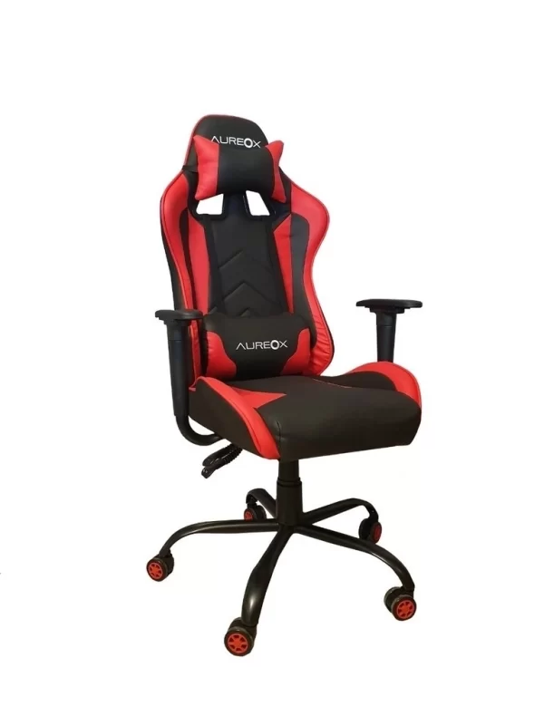 Silla Gamer Aureox G200 Negra Y Rojo - Imagen 2