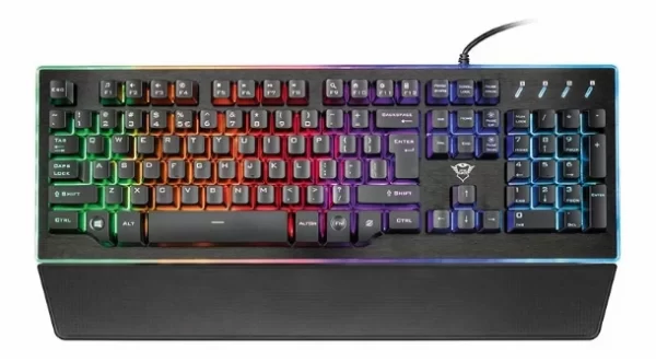 Teclado Gamer Trust Thura Semi Es Gxt 860