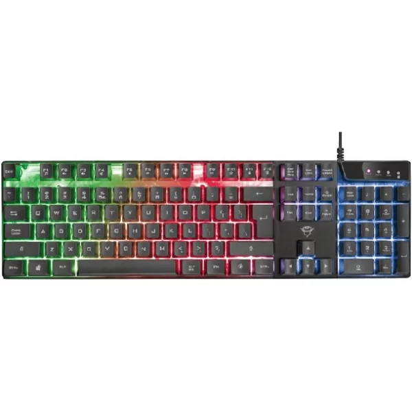 Teclado Gamer Trust Azor Es Gxt 835