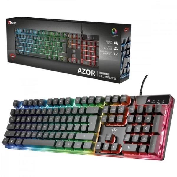 Teclado Gamer Trust Azor Es Gxt 835 - Imagen 3