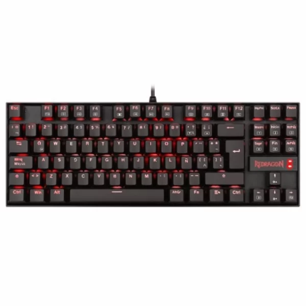 Teclado Gamer Redragon K552 Kumara Black Es - Imagen 2
