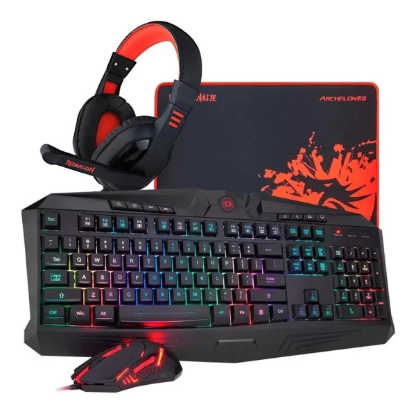Combo Gamer Redragon S101-Ba 4 En 1