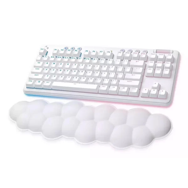 Teclado Logitech Wireless G715 Aurora White Mech Rgb