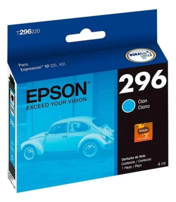 Cartucho Epson Original 296 Cian