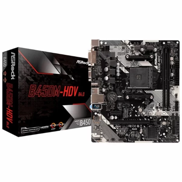 Mother Asrock B450M-Hdv R4.0 (Am4)