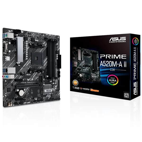 Mother Asus Prime A520M-A Ii (Am4)