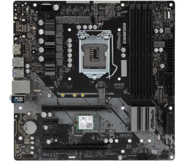 Mother Asus Asrock B360M Oem (1151)