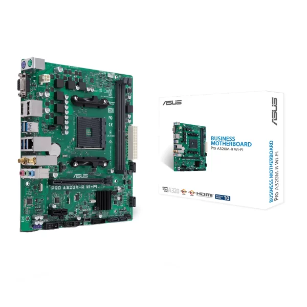 Mother Asus Pro A320M-R Wi-Fi (Am4)