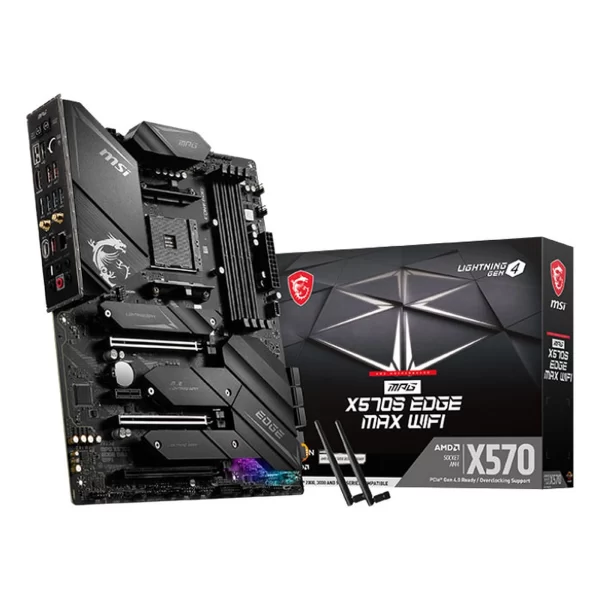 Mother Msi X570S Edge Max Wifi Ddr4 (Am4)