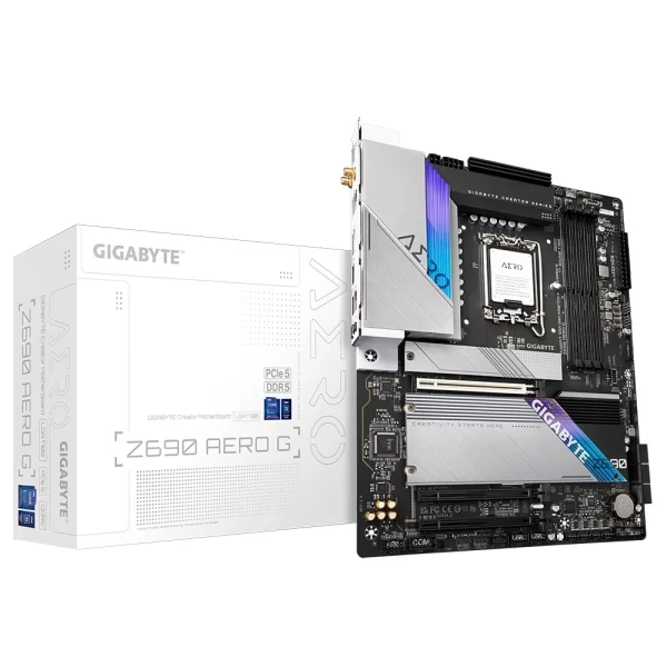 Mother Gigabyte Z690 Aero G Ddr5 Box Atx (1700)