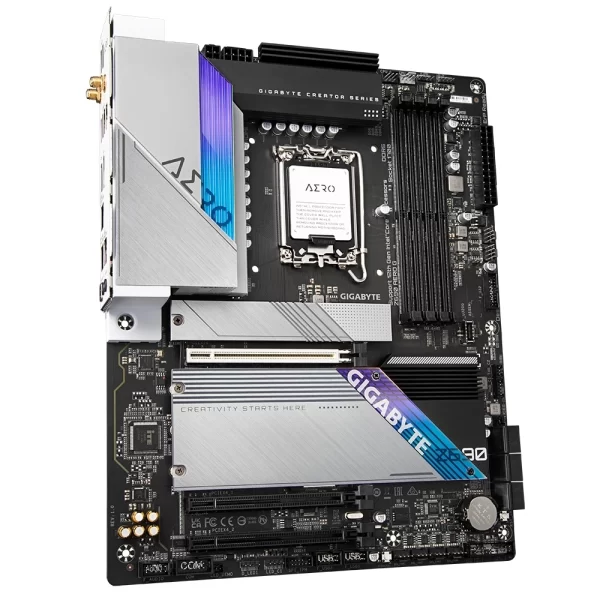Mother Gigabyte Z690 Aero G Ddr5 Box Atx (1700) - Imagen 2