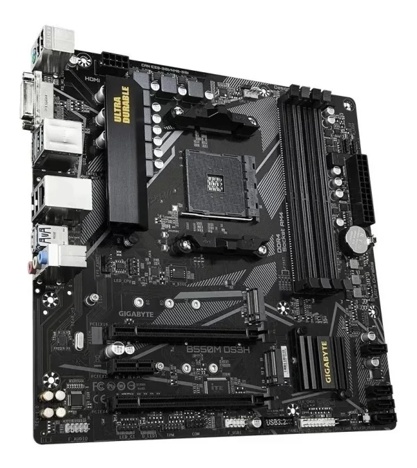 Mother Gigabyte B550M Ds3H Ac Sam4 Ddr4 (0962) - Imagen 2