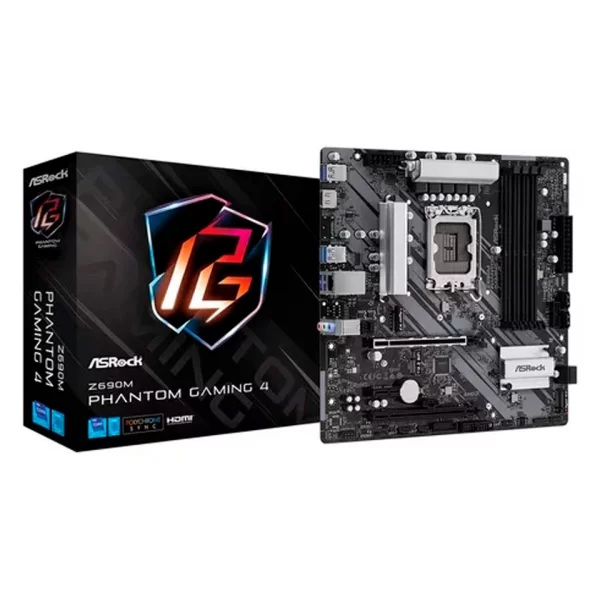 Mother Asrock (1700) Z690M Phantom Gaming 4 Ddr4