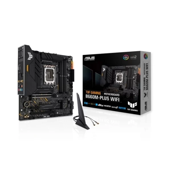 Mother Asus (Am5) Tuf Gaming B650M-Plus Wifi Box M-Atx