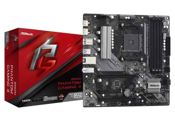 Mother Asrock (Am4) B550M Phantom Gaming 4