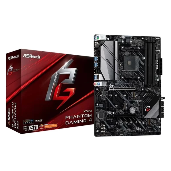 Mother Asrock X570 Phantom Gaming 4 Wifi Ax Am4