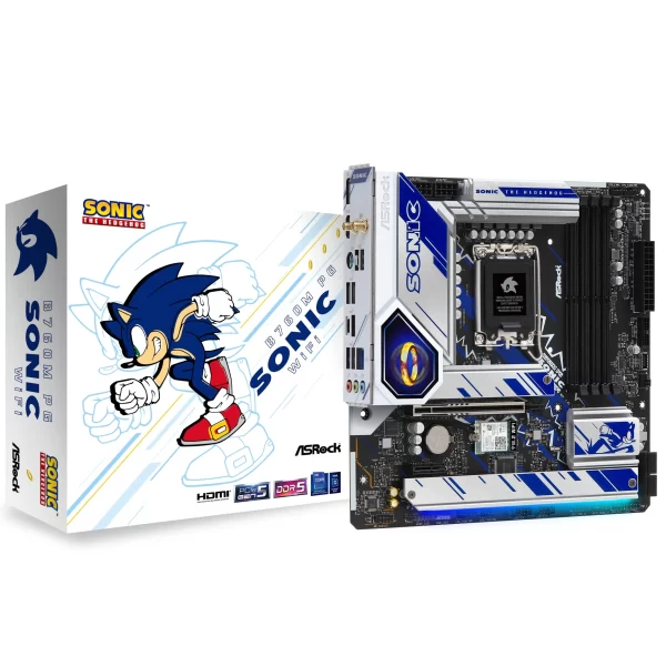 Mother Asrock Z790 Phantom Gaming Sonic S1700 Ddr5 - Imagen 3