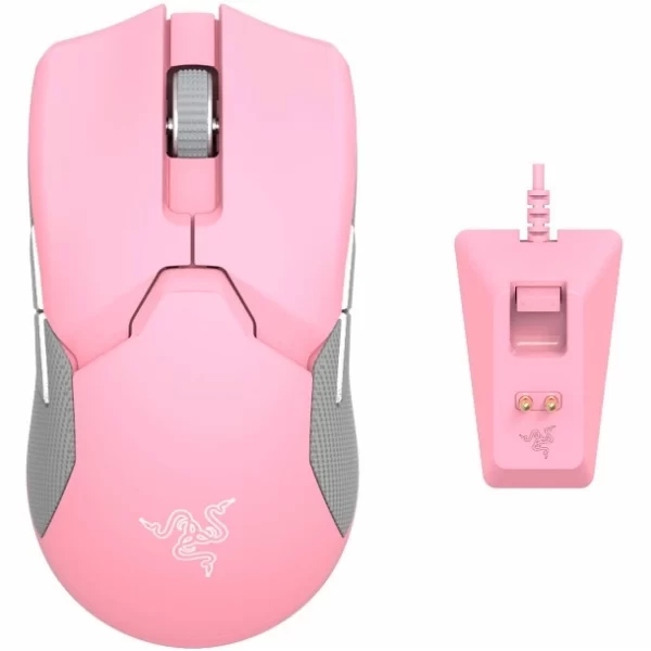 Mouse Gamer Razer Viper Ultimate Charging Dock Quartz