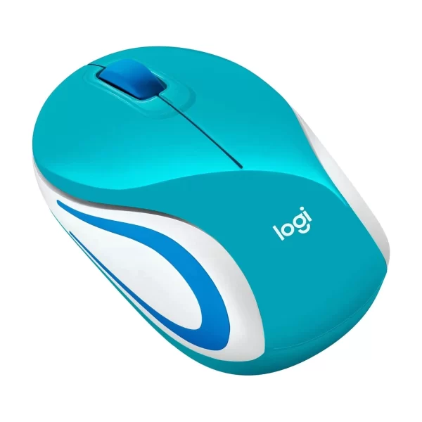 Mouse Inal Logitech Mini M187 Verde Azulado- 910-005363