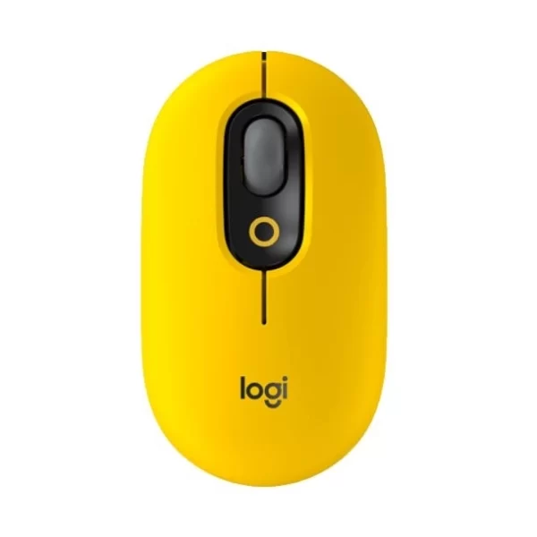 Mouse Logitech Wir Pop Mouse Black/Yellow 910-006549