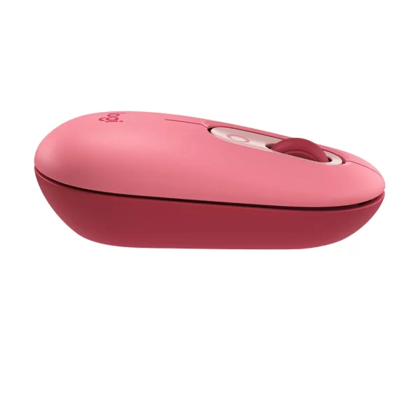 Mouse Logitech Wireless Pop Mouse Coral Rose - Imagen 2