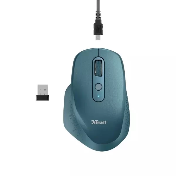 Mouse Trust Ozaa Rechargeable Blue