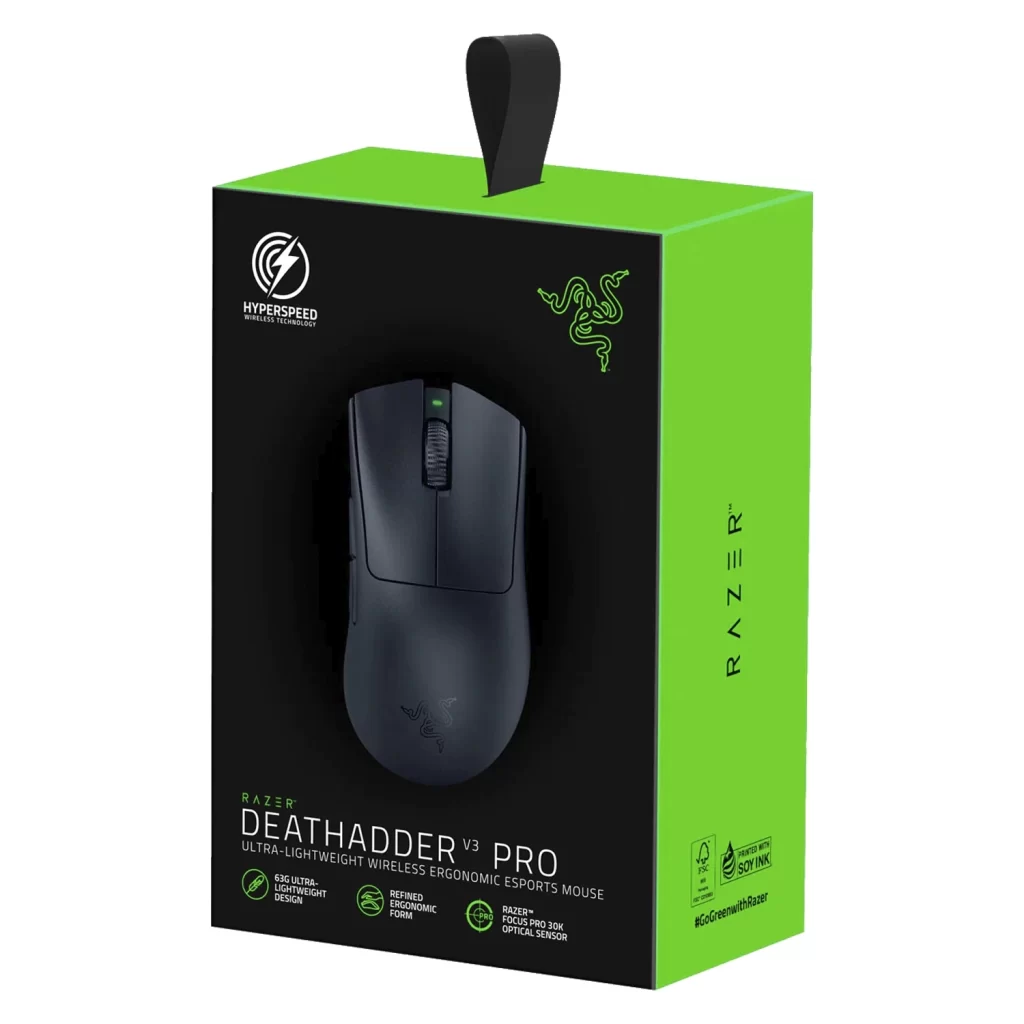Mouse Razer Deathadder V3 Pro Ergonomic Wireless Gaming Mous